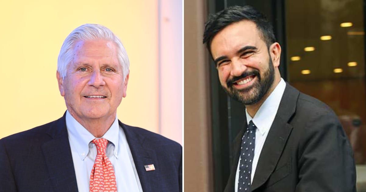 Bruce Blakeman and Zohran Mamdani (Getty Images)