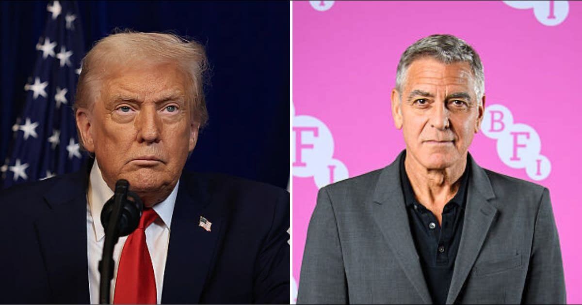 George Clooney revealed President Donald Trump once called him often (Getty Images)