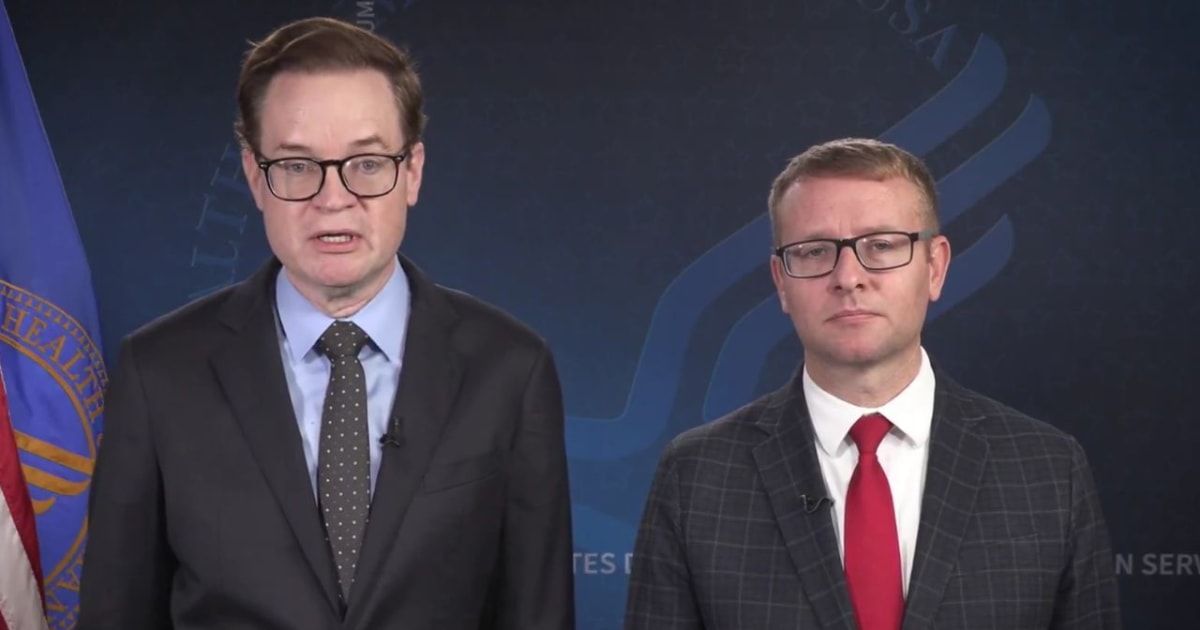 In a video shared on Tuesday, December 30, Jim O’Neill and Alex Adams detailed three measures aimed at widespread fraud in Minnesota and across the country (@HHS_Jim/X)