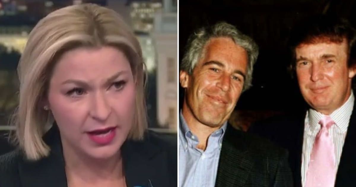 During an interview, Dani Bensky said she felt deeply frustrated by the delays in releasing the Epstein files and criticized the way Trump’s administration has handled the process (@MS NOW/X, Getty Images)