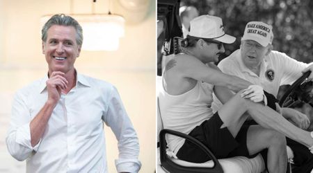 Gavin Newsom mocks Trump after Kid Rock shares photo of them listening to ‘It’s a Man’s World’