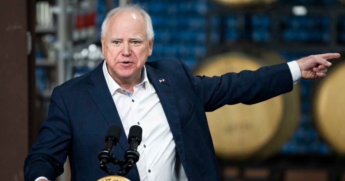 Governor Tim Walz argued that daycare fraud claims were being weaponized to defund programs for Minnesotans (Getty Images) 