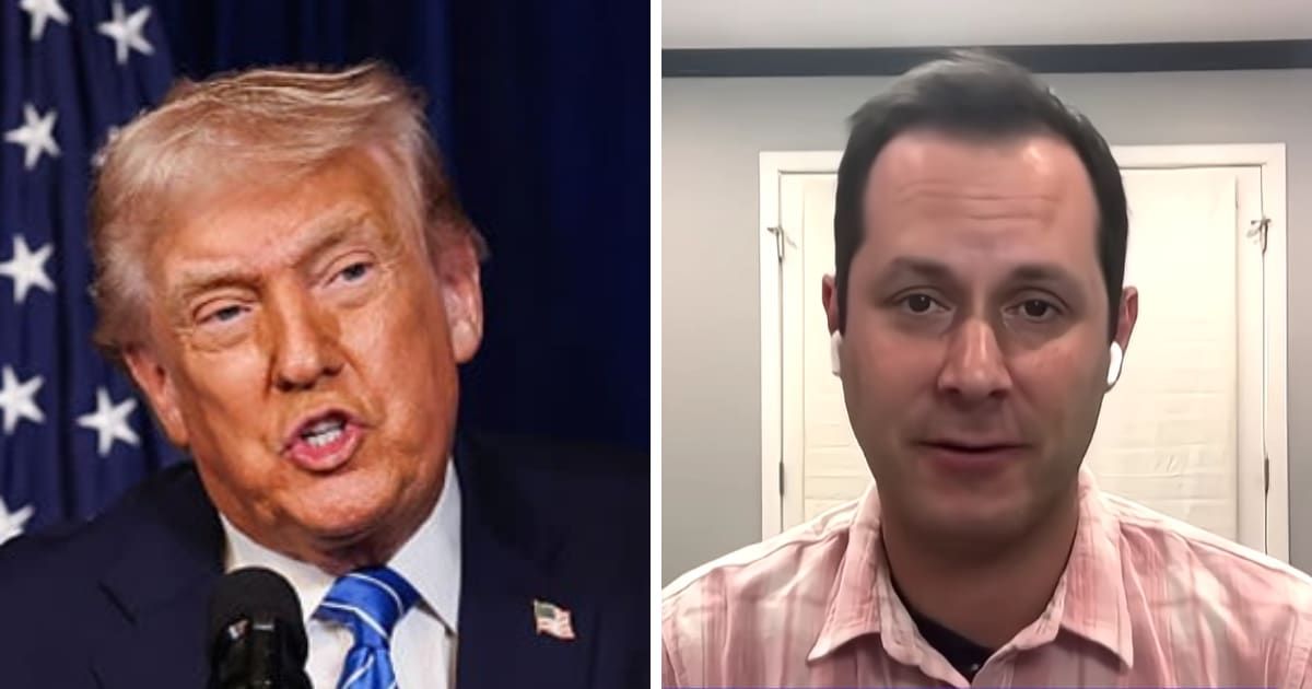 As cancellations tied to Donald Trump adding his name to the Kennedy Center mount, Sam Stein warns the controversy could backfire. (Screengrab/ /YouTube, Getty Images)