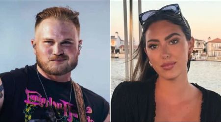 Zach Bryan marries Samantha Leonard as couple rides away in ‘Just Married’ car