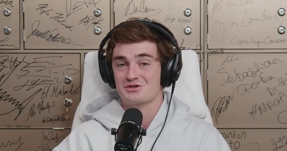 Nick Shirley revealed on 'PBD Podcast' that exposing alleged daycare fraud led to death threats and harassment (Screengrab/PBD Podcast/YouTube)