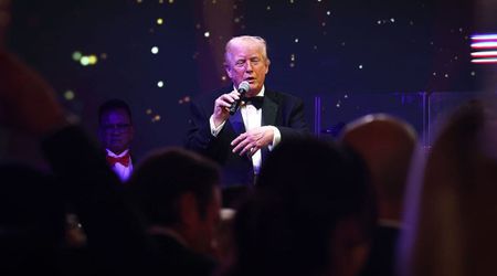 Trump rings in New Year at Mar-a-Lago with call for 'peace on Earth'