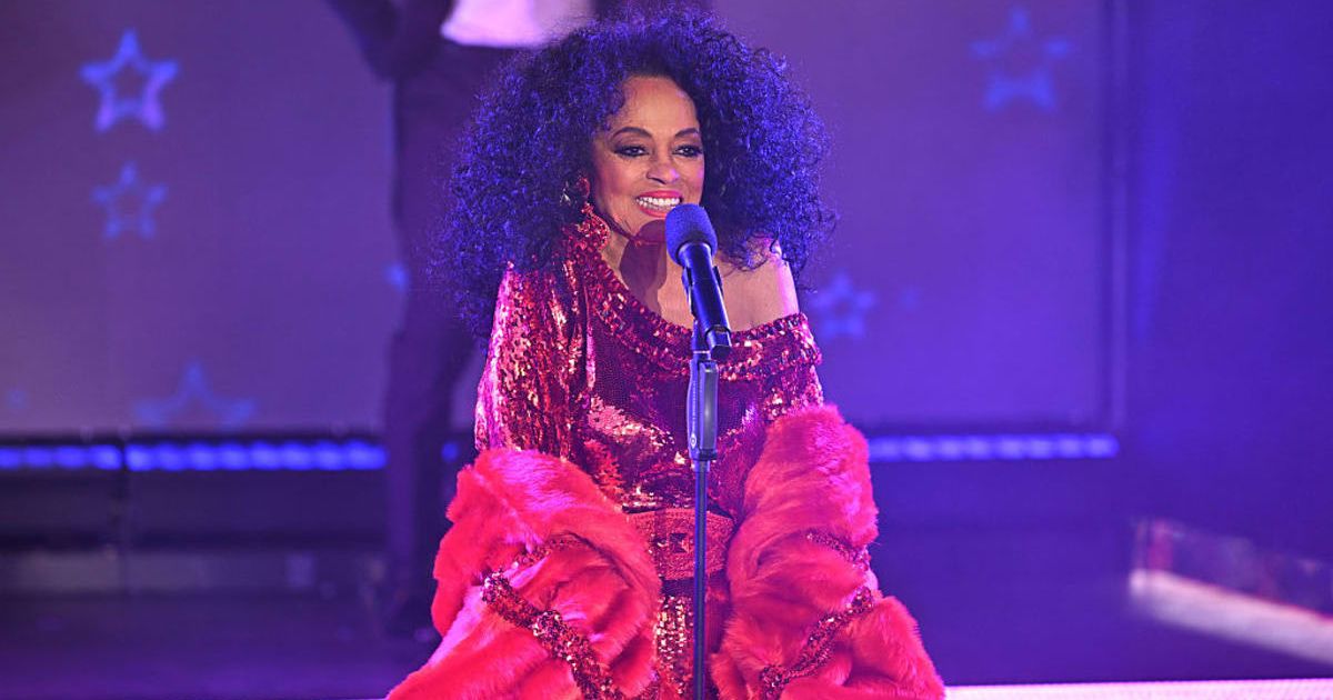 Diana Ross performed in Times Square during ABC’s Dick Clark’s New Year’s Rockin’ Eve to welcome 2026 (Getty Images)