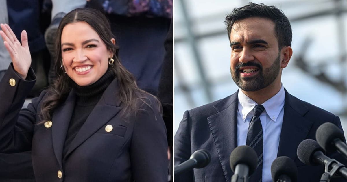 Alexandria Ocasio-Cortez urged citizens to reject bigotry and inequality as she aligned Zohran Mamdani's leadership with values of fairness and solidarity (Getty Images)