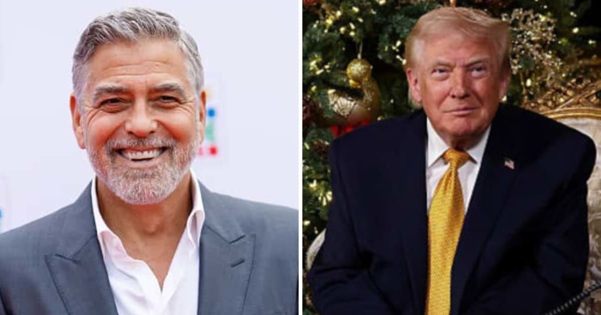George Clooney is punching back after President Donald Trump attacked the actor for securing French citizenship alongside his wife (Getty Images)