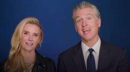 Gavin Newsom and wife Jennifer Siebel wish Californians a joyful New Year