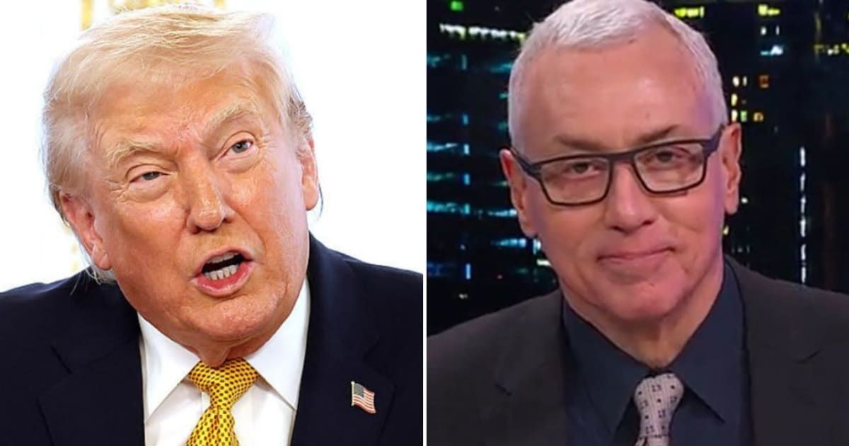 Dr Drew Pinsky spoke about media coverage of Donald Trump’s health during a televised interview in Washington, DC (Tasos Katopodis/Getty Images, @newsmax/X)