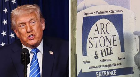 Trump stops motorcade to personally shop for marble for the new White House ballroom