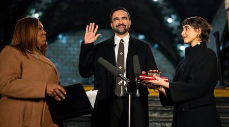 Taxi driver who hunger-struck with Zohran Mamdani drives him to NYC inauguration