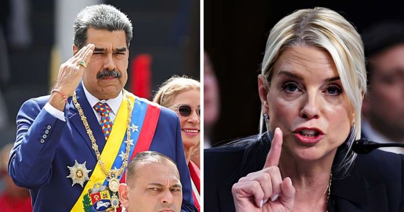 Pam Bondi declares Nicolas Maduro and wife will face 'full wrath of American justice' in US courts