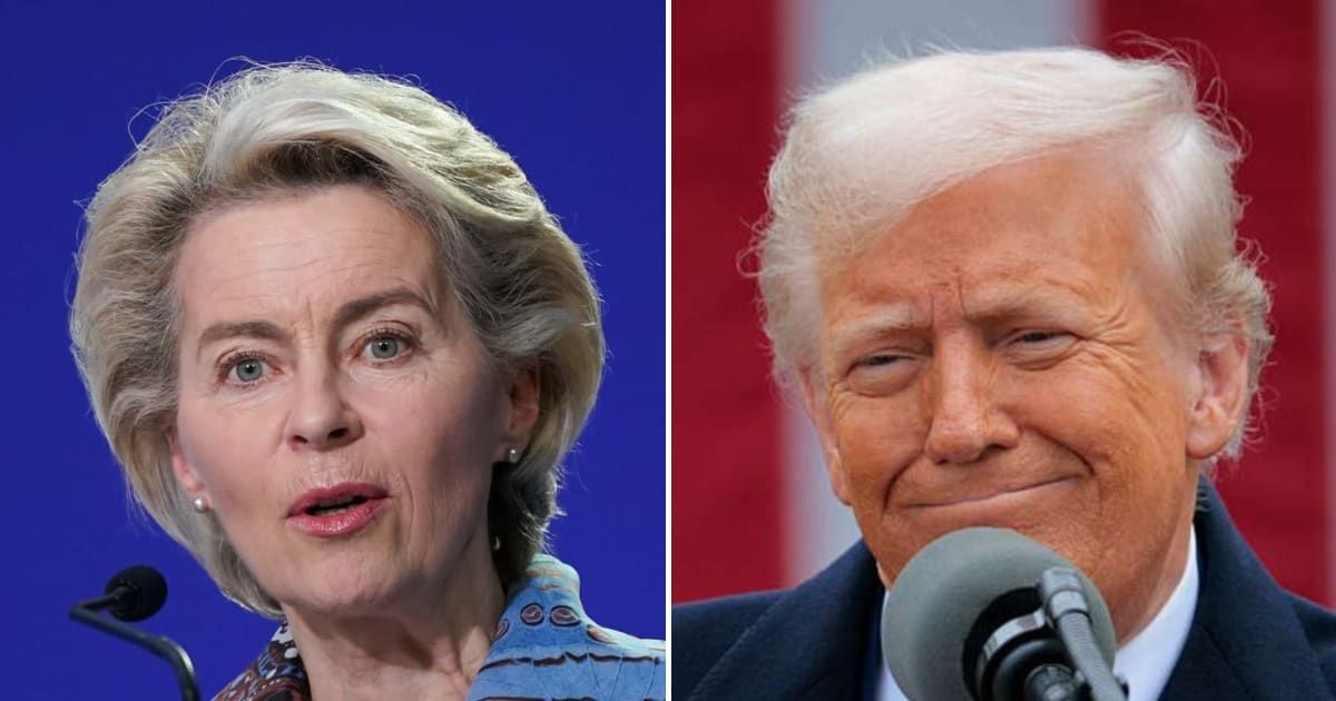 European Commission President Ursula Von der Leyen stressed that any solution must respect international law and the UN Charter, backing Venezuelan democracy (Getty Images)