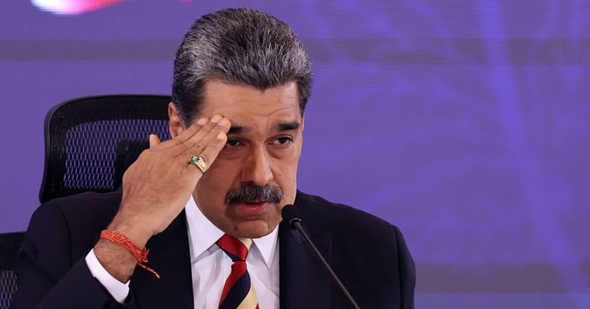 Following his capture, Nicolas Maduro was charged with narco-t*rrorism and weapons conspiracies in a sweeping federal indictment (Getty Images)