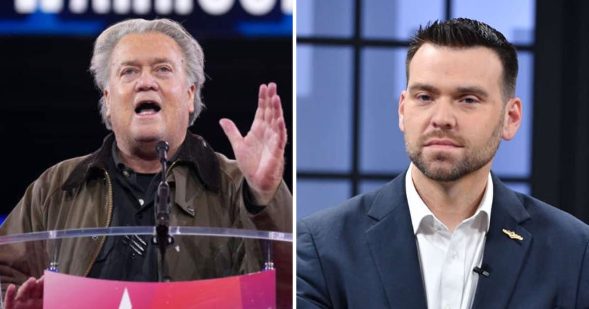 Steve Bannon and Jack Posobiec cast the US operation in Venezuela as part of a broader geopolitical strategy (Getty Images)