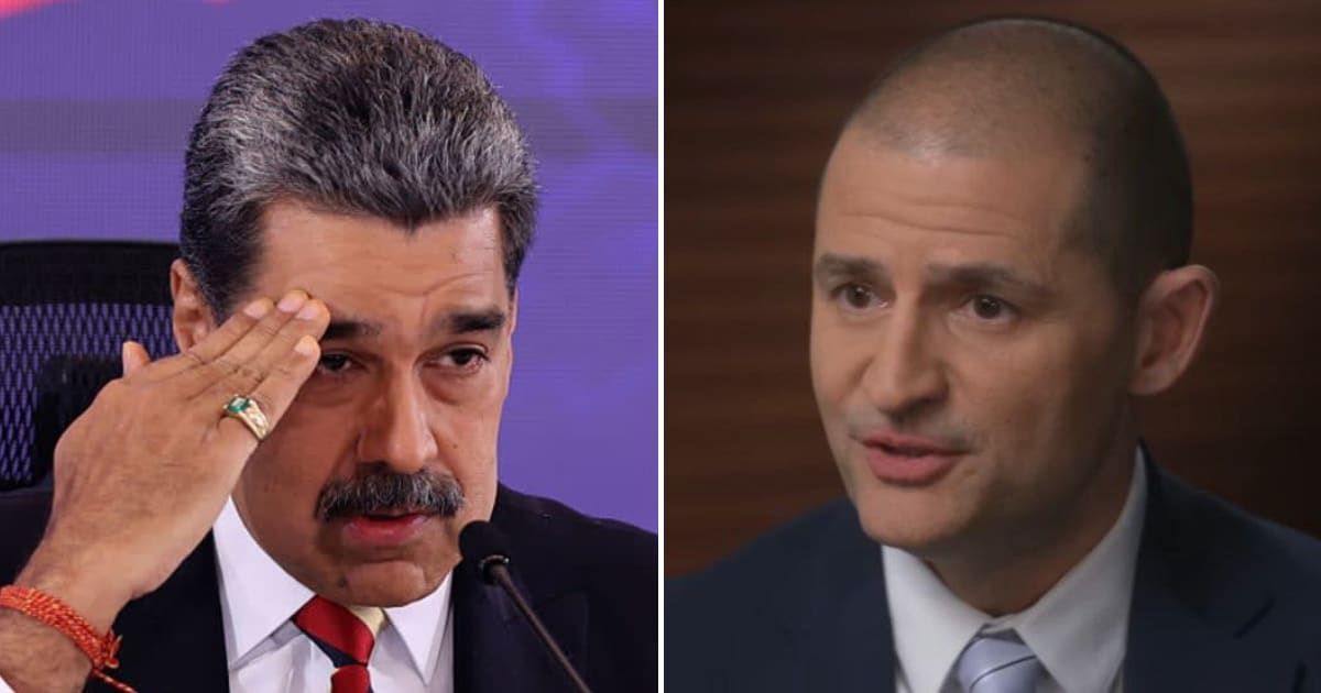 Roger Carstens told '60 Minutes' he did not see Nicolas Maduro as a 'bloodthirsty maniac' after working with him to free 20 American hostages (Getty Images, 60 Minutes/YouTube)