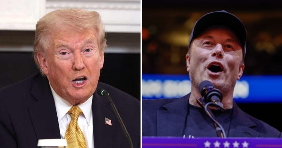 Donald Trump praised Elon Musk and called him a 'well-meaning person' after having a Mar-a-Lago dinner with him (Getty Images)