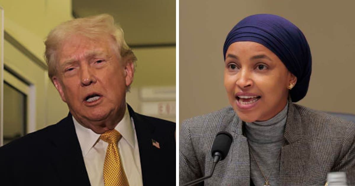Donald Trump called out Ilhan Omar amid Somali fraud allegations in Minnesota (Getty Images)