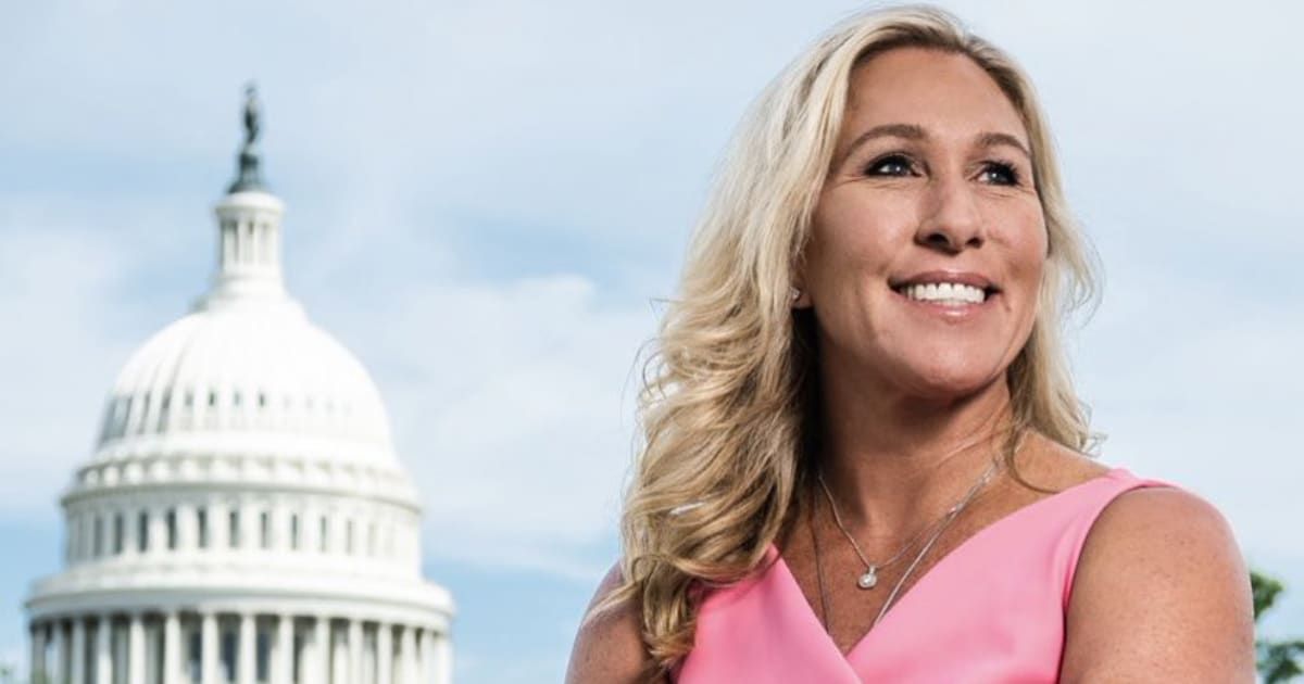 In her first statement since resigning, Greene honored January 6 jailed defendants , calling out the government for 'shattering' their lives (X/@RepMTG)