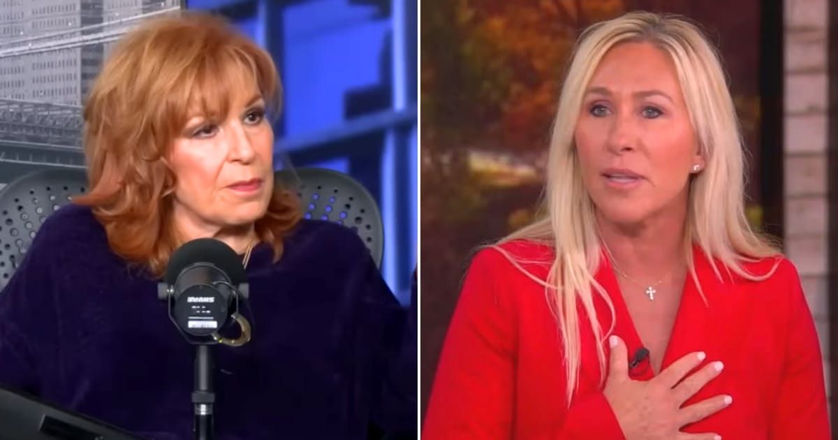 Marjorie Taylor Greene resigned November 21 after a feud with Donald Trump over Epstein files and a funding bill tied to a 43-day shutdown (Behind The Table, ABC/The View)