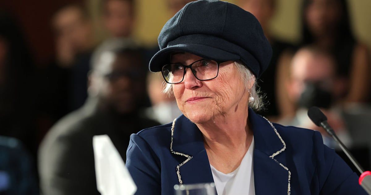 Pamela Hemphill becomes emotional as she testifies during a hearing to mark the fifth anniversary of Capitol riots (Getty Images)