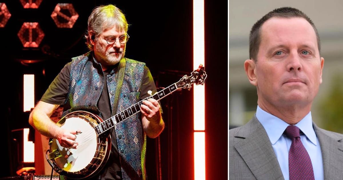 Richard Grenell, interim president of the Kennedy Center, slammed banjo virtuoso Bela Fleck for canceling his performance at the DC venue (Getty Images)