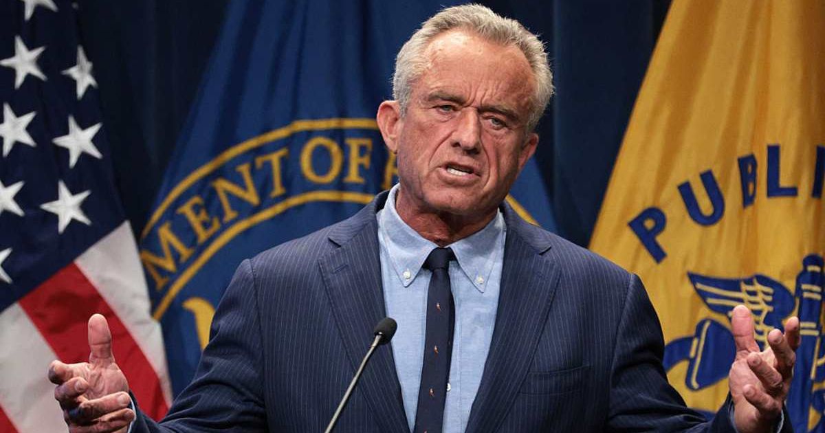 Health and Human Services Secretary Robert F Kennedy Jr said that the new food model aimed to cut chronic disease and health care costs (Getty Images)