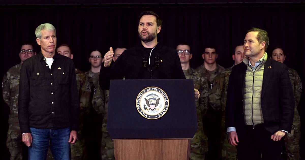 Vice President JD Vance’s remarks came as federal and state investigators reviewed video footage and witness accounts of the fatal shooting (Getty Images) 