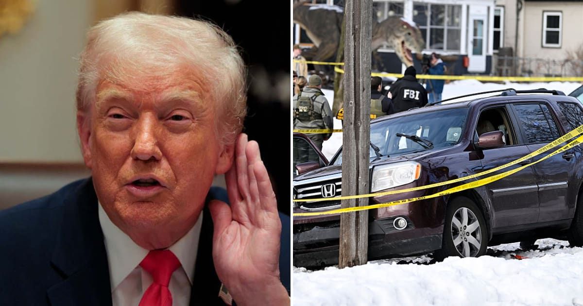President Donald Trump reviewed the footage of the ICE shooting in Minneapolis and called it 'a terrible scene', adding that it was 'horrible to watch' and that he 'hated to see it' (Getty Images)