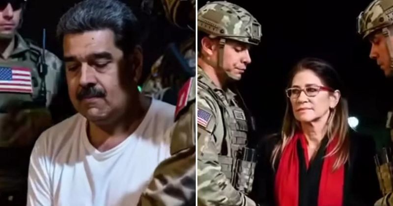 Fact Check: Is the video showing arrest of Nicolas Maduro and his wife Cilia Flores real?
