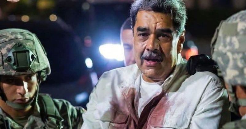Fact Check: Is image of handcuffed Nicolas Maduro in bloodied shirt real?