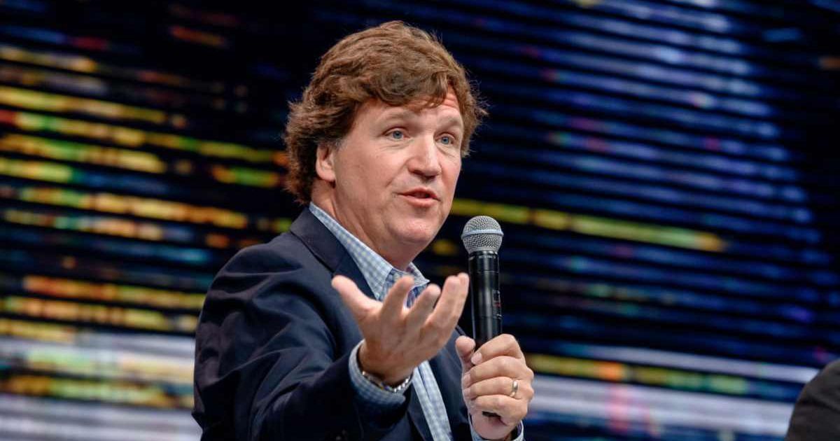 Tucker Carlson questioned why so few conservatives were viewing the shooting of Renee Nicole Good 'through a human lens' (Ivan Apfel/Getty Images)