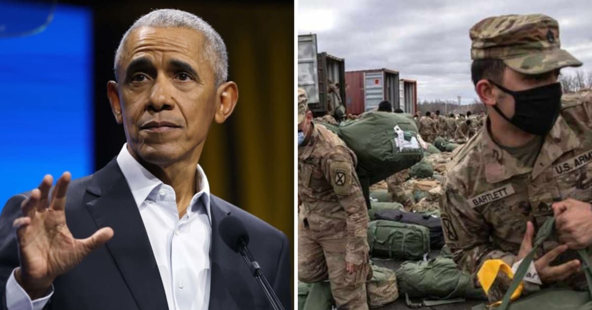 Online post claims Obama dropped more than 26K bombs in 2016 without obtaining an approval of Congress to conduct his military activities (Getty Images)