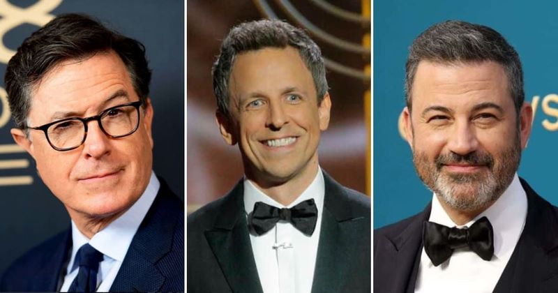Stephen Colbert, Jimmy Kimmel and Seth Meyers slam Trump admin narrative on Minnesota ICE shooting