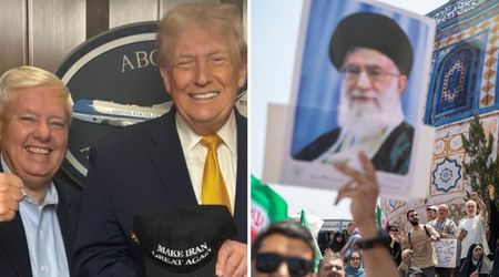 Trump reposts Sen Graham's warning: 'Brutality against the people of Iran will not go unchallenged'