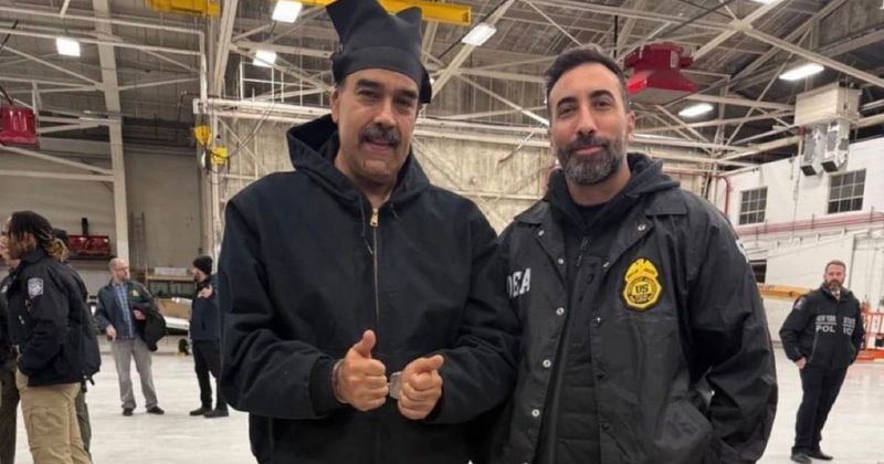Fact Check: Did Nicolas Maduro pose for a thumbs-up photo with DEA agent?