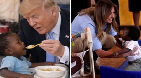 Fact Check: Did the Trumps volunteer at a Pennsylvania orphanage on New Year’s Day?
