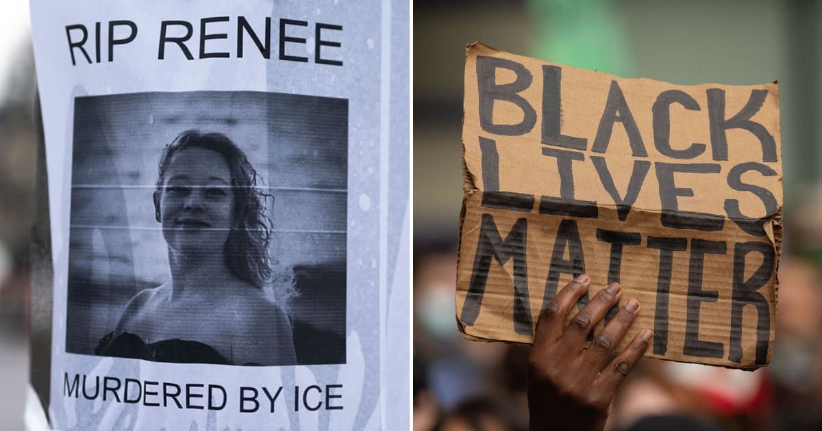 Renee Nicole Good’s Venmo showed support for Black Lives Matter and included payments by her mother, including one noted as 'terrorism' (Getty Images)