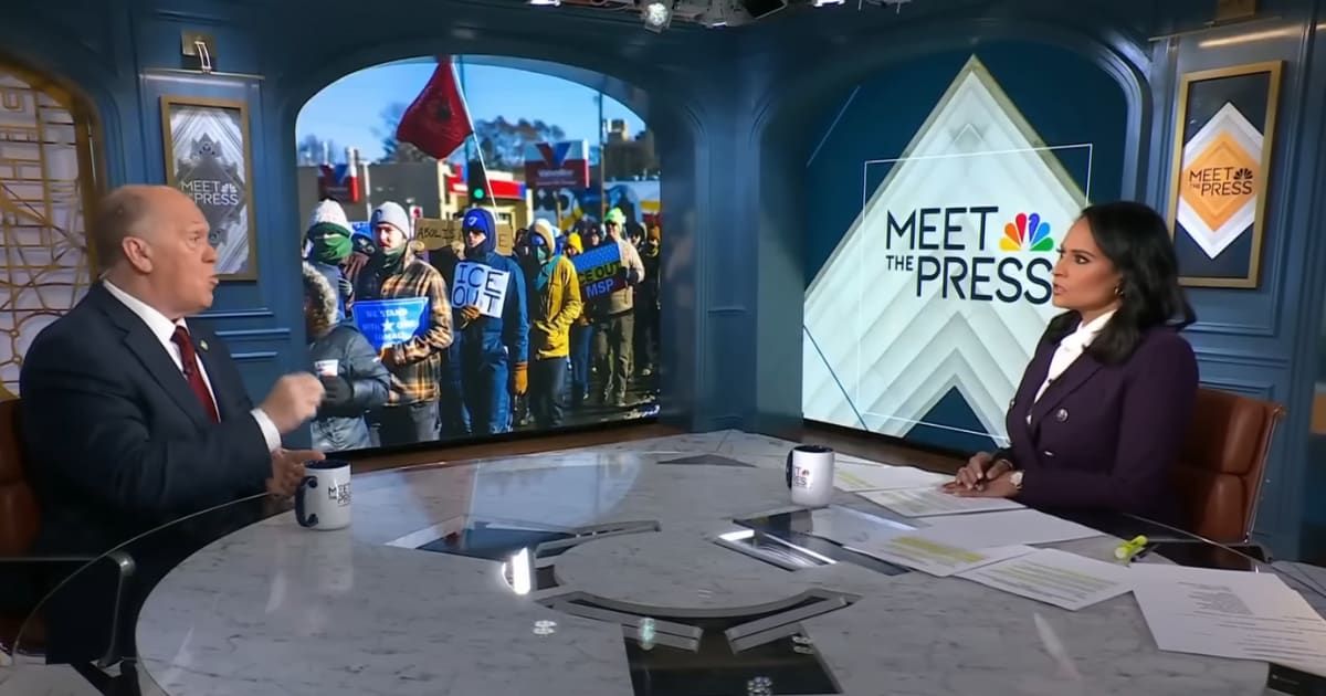  Border Czar Tom Homan spars with Kristen Welker about alleged payoff. (NBC News/YouTube Screengrab)