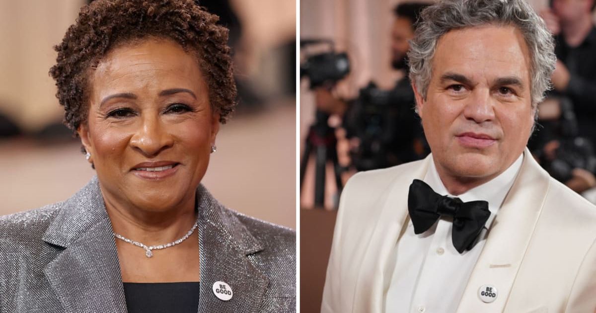 Mark Ruffalo and Wanda Sykes wore anti-ICE 'Be Good' pins on the red carpet at the 83rd Golden Globes (Getty Images/ AP)