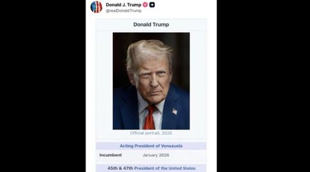 Trump calls himself ‘acting president of Venezuela’ in Wikipedia-style Truth Social post