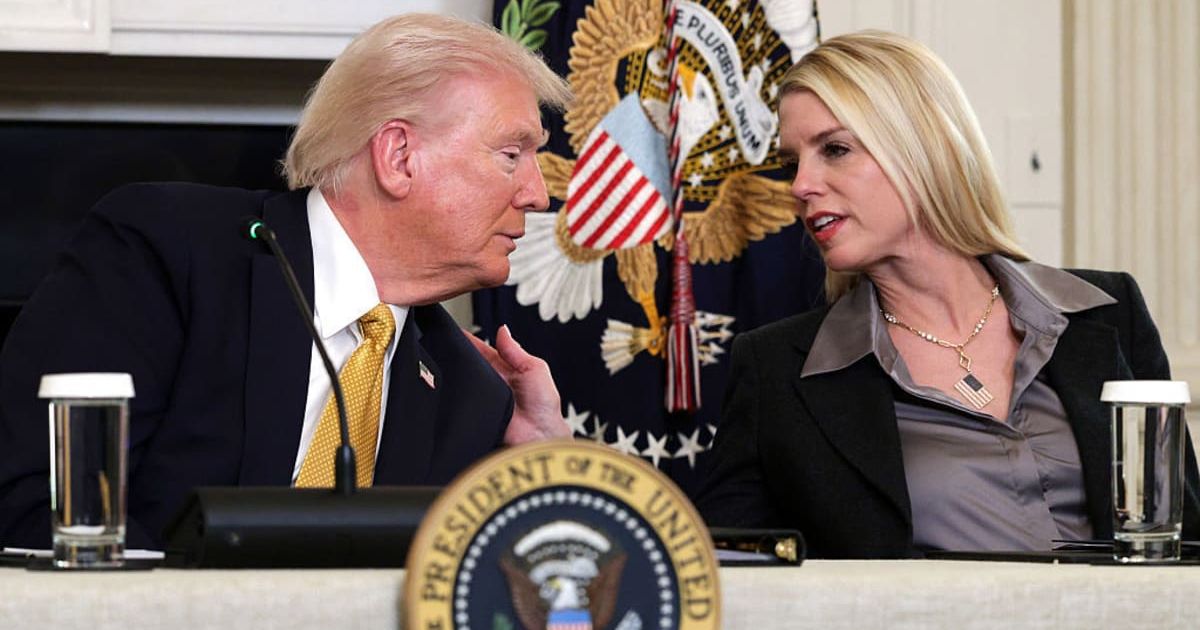 Attorney General Pam Bondi had long been viewed as one of the Trump Cabinet members most likely to be replaced (Getty Images)