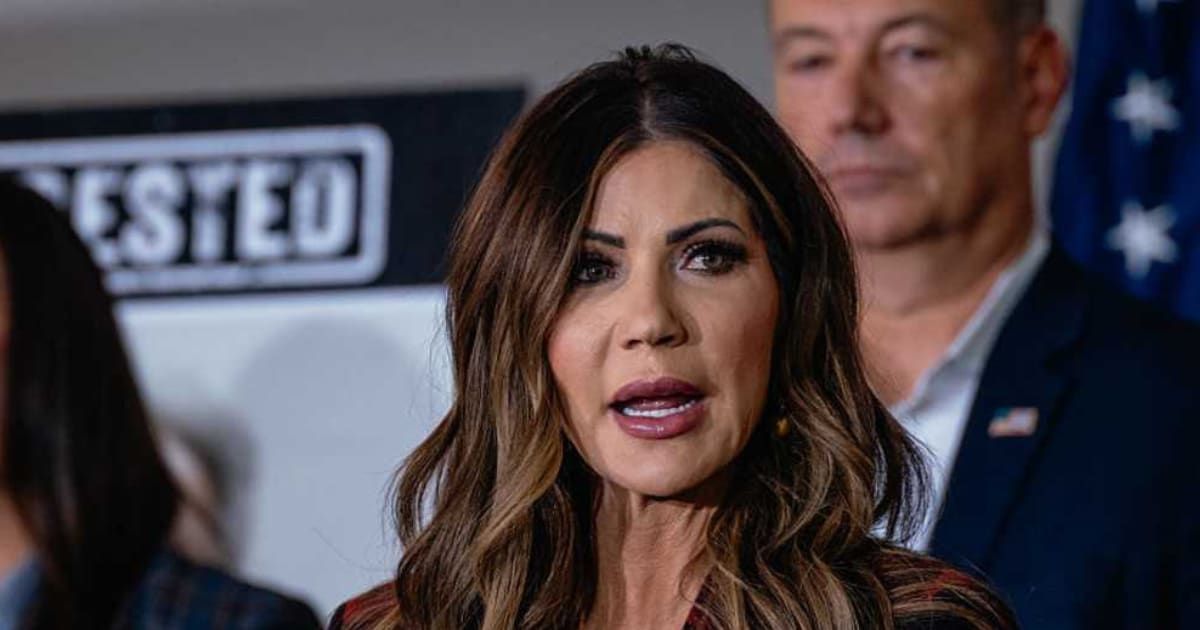 Department of Homeland Security Secretary Kristi Noem issued a statement about ending temporary protected status for Somali immigrants (Getty Images)