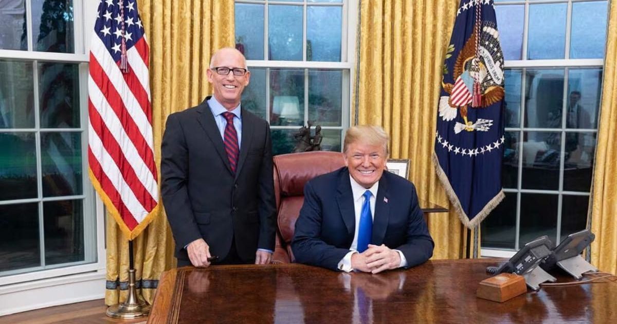 Trump paid tribute to the 'Dilbert' creator following his death from cancer, praising him for his loyalty and bravery (TruthSocial/@realDonaldTrump)