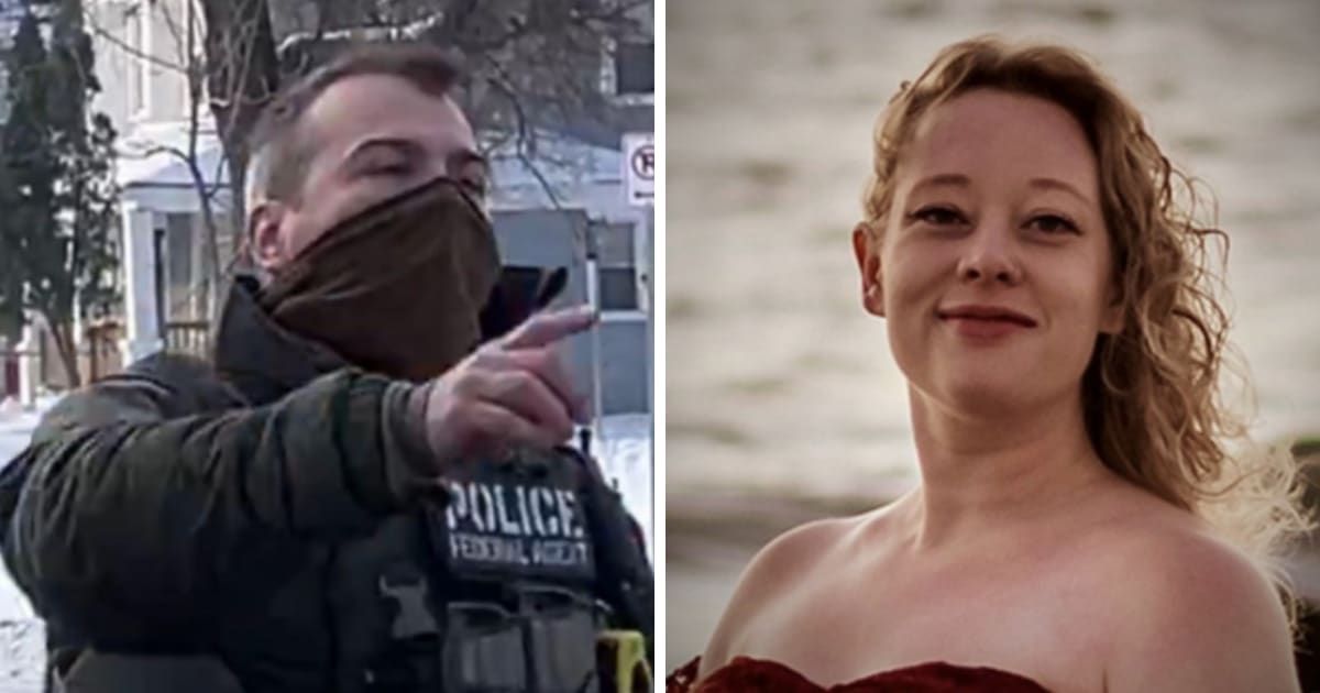 ICE Agent Jonathan Ross, a 10-year ICE veteran, suffered internal bleeding after the Minneapolis shooting of Renee Nicole Good (Screengrab/@JackPosobiec, @krassenstein/X) 