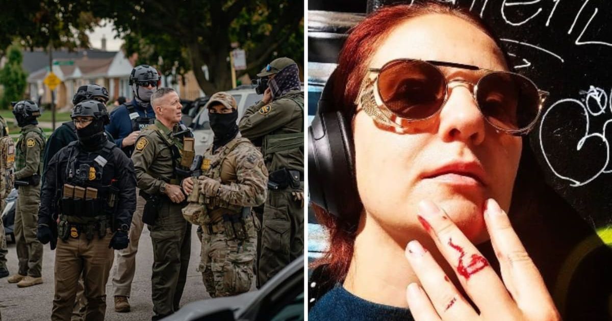 Slate journalist Laura Jedeed claims ICE advanced her toward a job offer despite her failure to complete required paperwork ( @LauraJedeed/X / Getty Images)