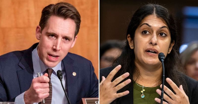 ‘Can men get pregnant?’: Josh Hawley grills medical expert in heated Senate exchange