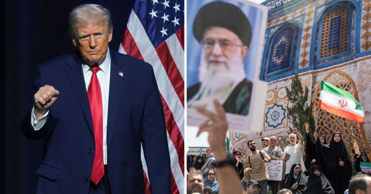 Donald Trump has publicly threatened possible military action against Iran in recent days if Iranian forces continue to kill protesters amid nationwide demonstrations (Getty Images)
